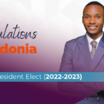 Congratulations Sigire Adonia – 18th Guild President Elect
