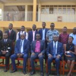The 20th Guid Government together with the Chancellor Lord Bishop after welcoming The new and the 4th Vice Chancellor