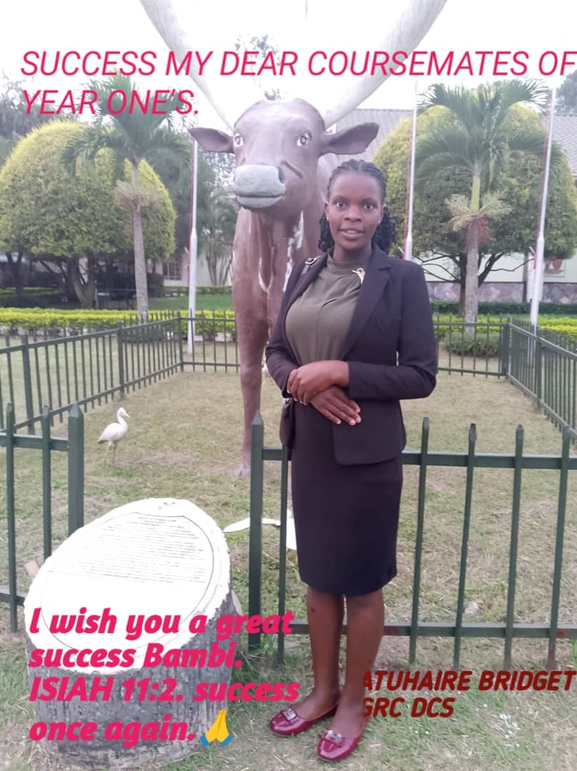 Message from GRC DCS Hon Atuhaire Bridget to all students