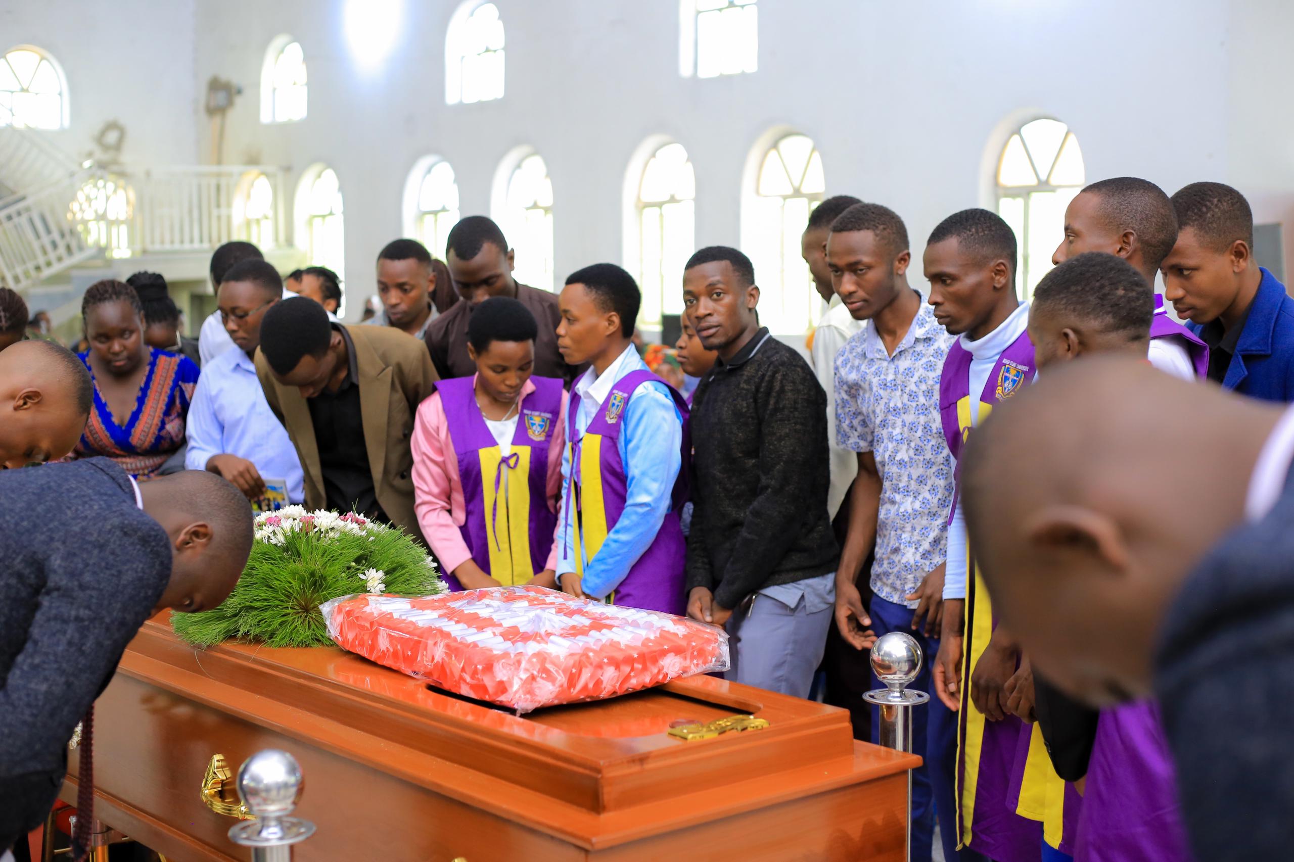 20th Guild Government Representatives Attend the Burial of Mwiza Martha’s Father in Kisoro